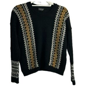 TOPSHOP Women’s Fair Isle Mohair Blend  Sweater